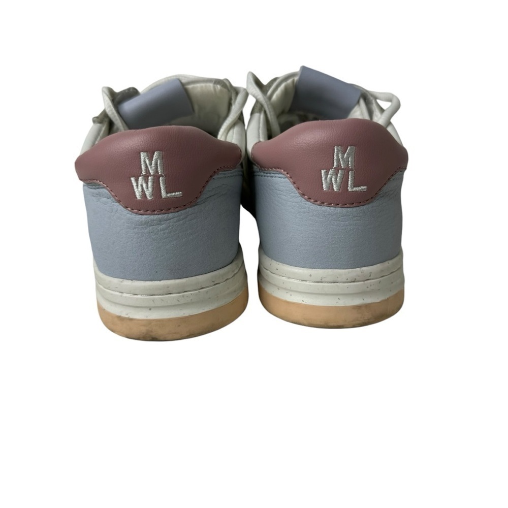 Madewell Court Sneaker in White Pastel Colorblock 7 - Picture 5 of 11